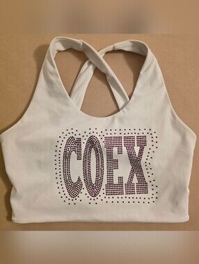 Women's Cheer Extreme Maroon Studded COEX Sports Bra